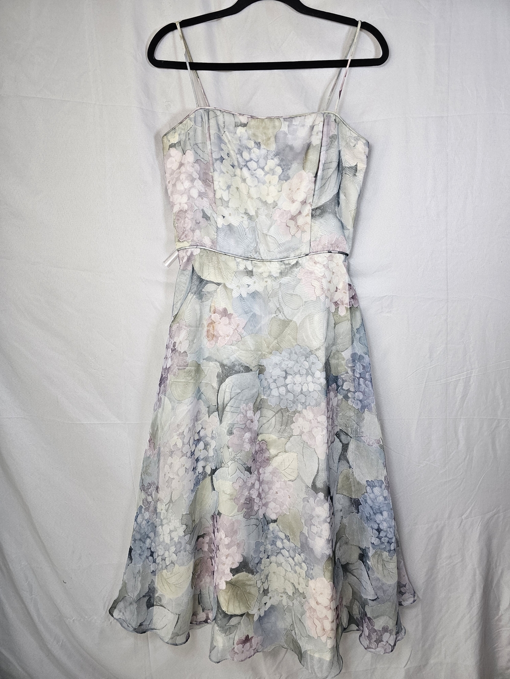 VINTAGE 90s Jessica McClintock Bridal Womens Dress 10 Petadel Blossom Floral